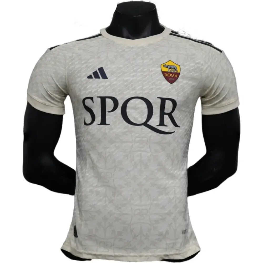 2023/24 Roma away player edition chest advertisement