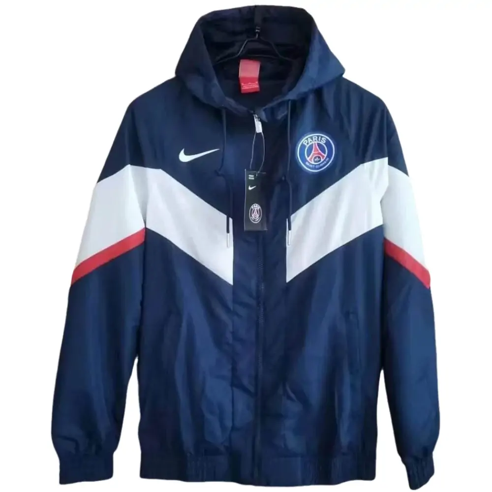 2022/2023 PSG Windbreaker Blue And White