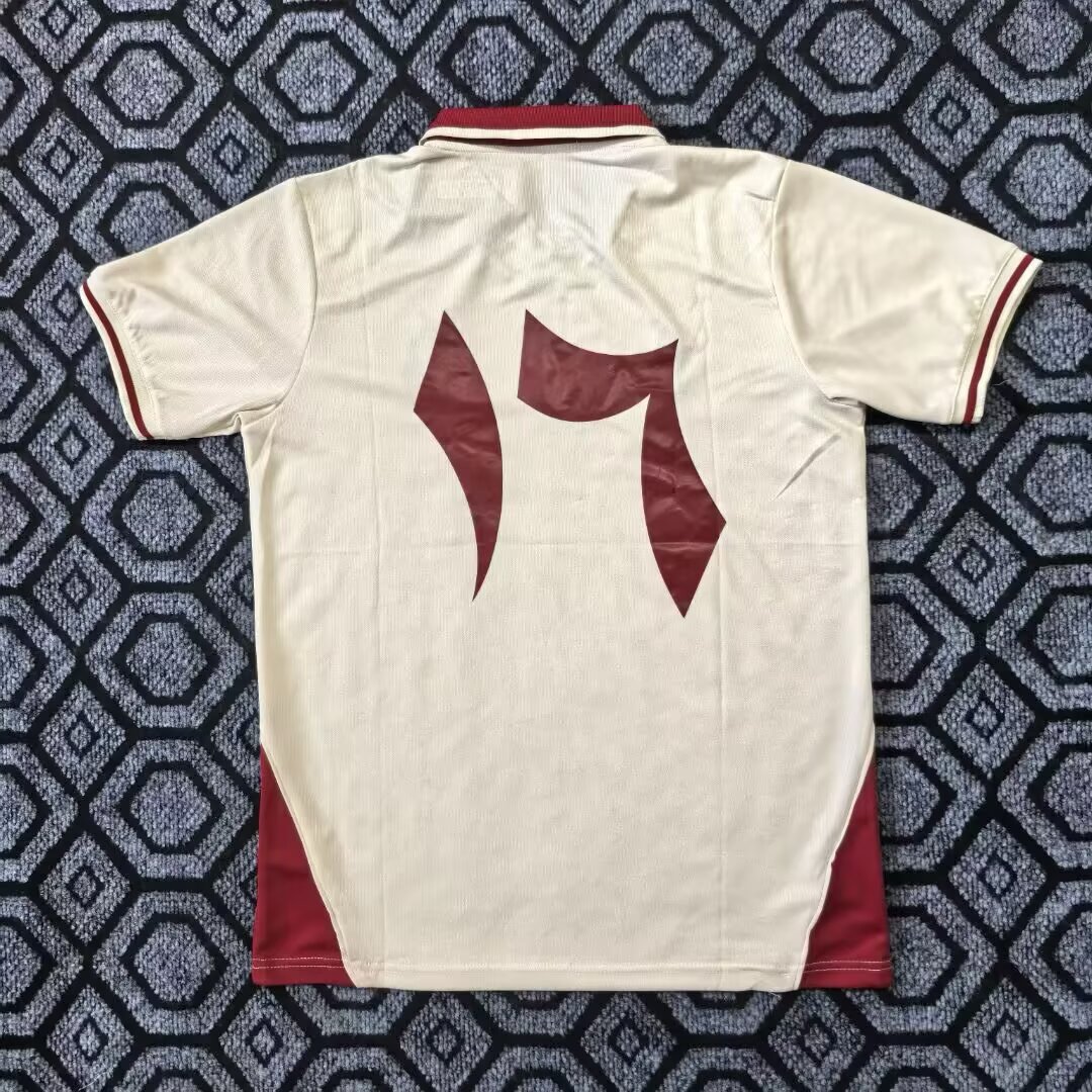 2025-26 Palestine Wine Red No. 17 Jersey - Fan Edition