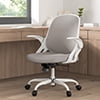 Home Office Chair Work Desk Chair Comfort Ergonomic Swivel Computer Chair, Breathable Mesh Desk Chair, Lumbar Support Task Chair,Adjustable Height,White