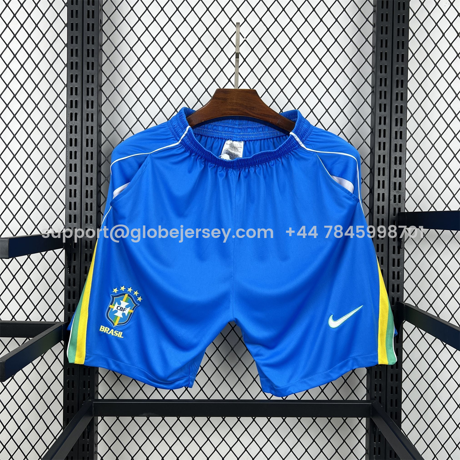 Brazil 2026 Blue Casual Shorts - Fans Version