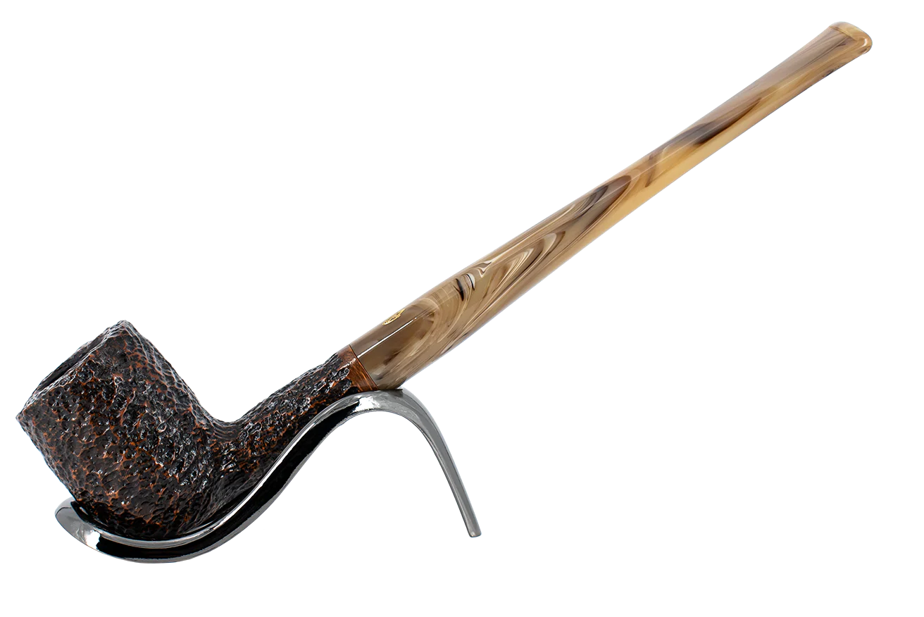 Savinelli Ginger's Favourite Rustic Brown 104 - 6mm Briar Pipe