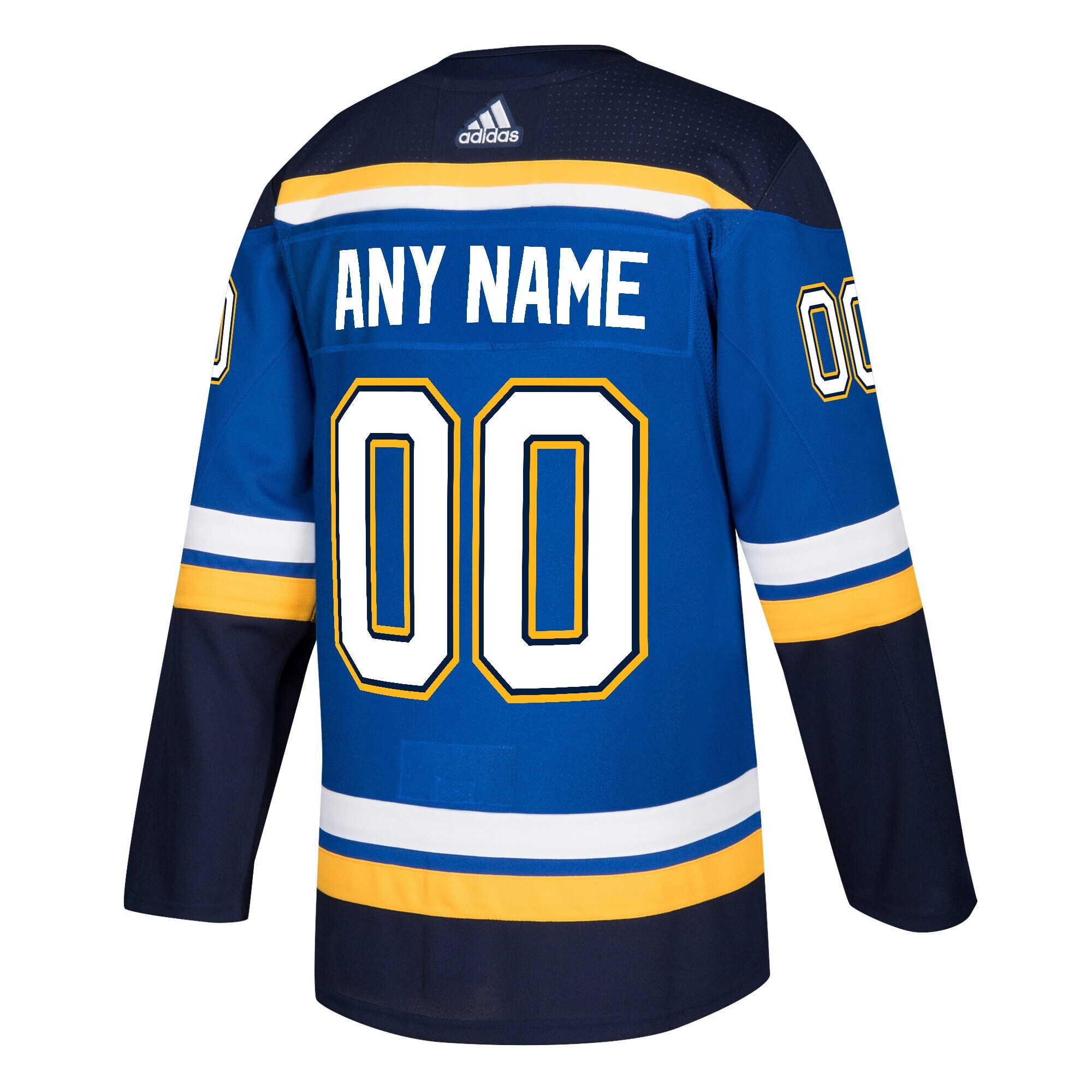 St. Louis Blues   Custom Jersey – Blue