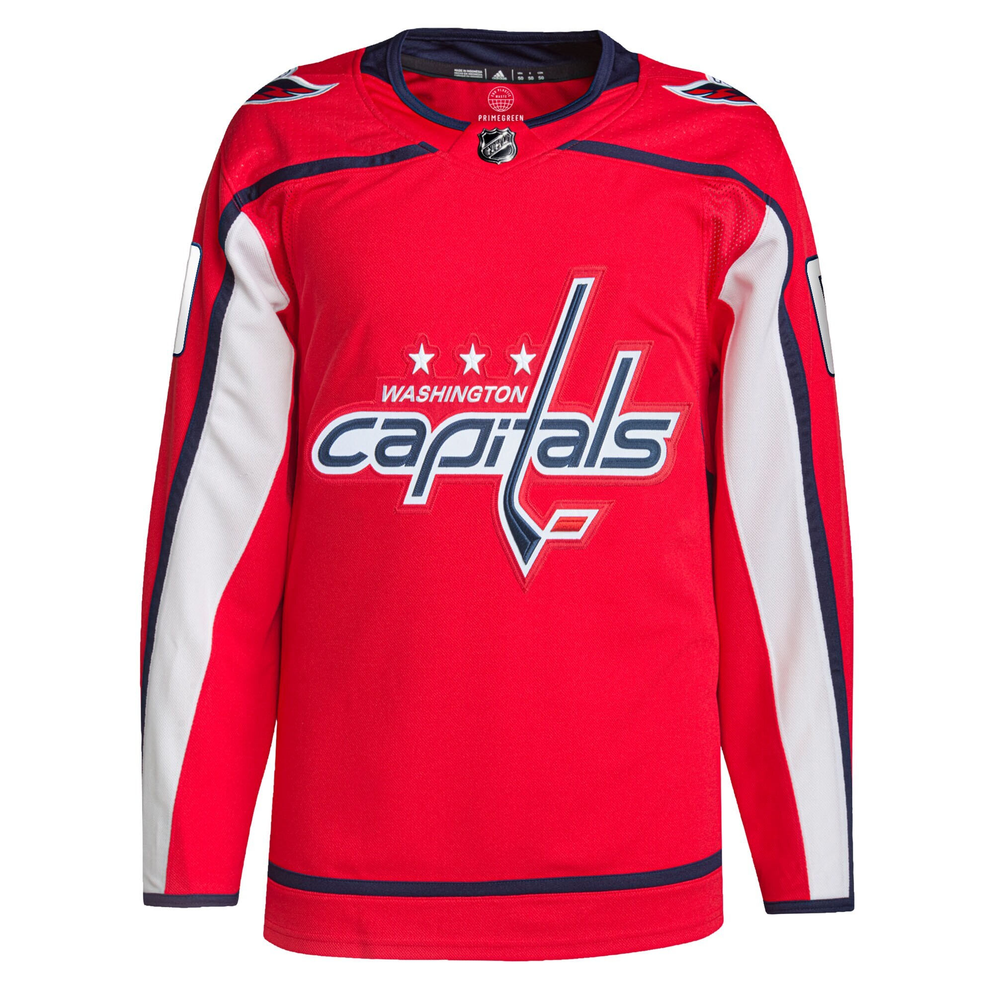 Washington Capitals   Home  Primegreen  Custom Jersey – Red