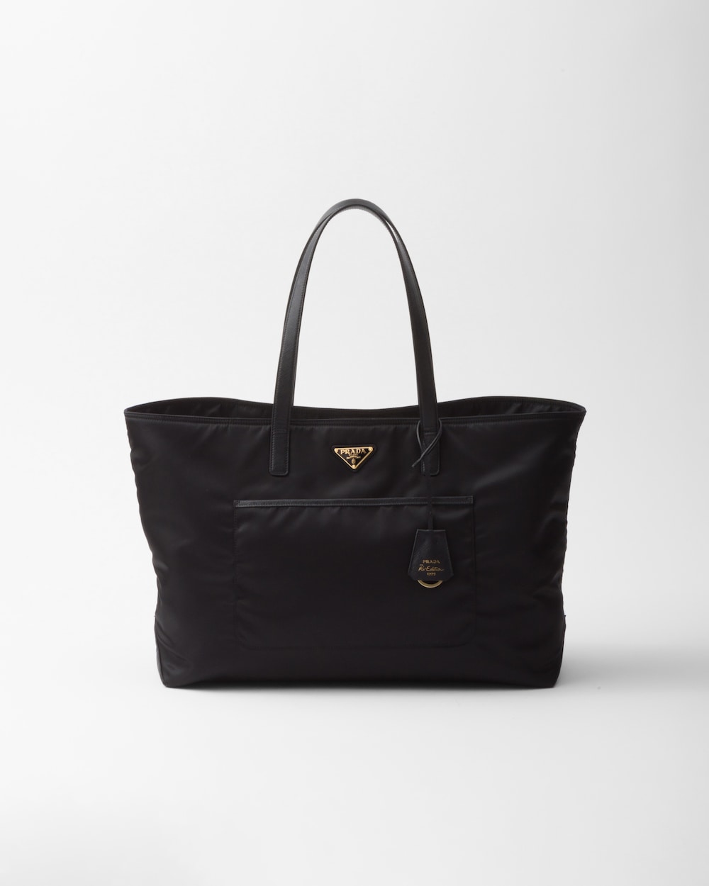 Re-Edition 1978 Large Re-Nylon and Saffiano Leather Tote Bag
