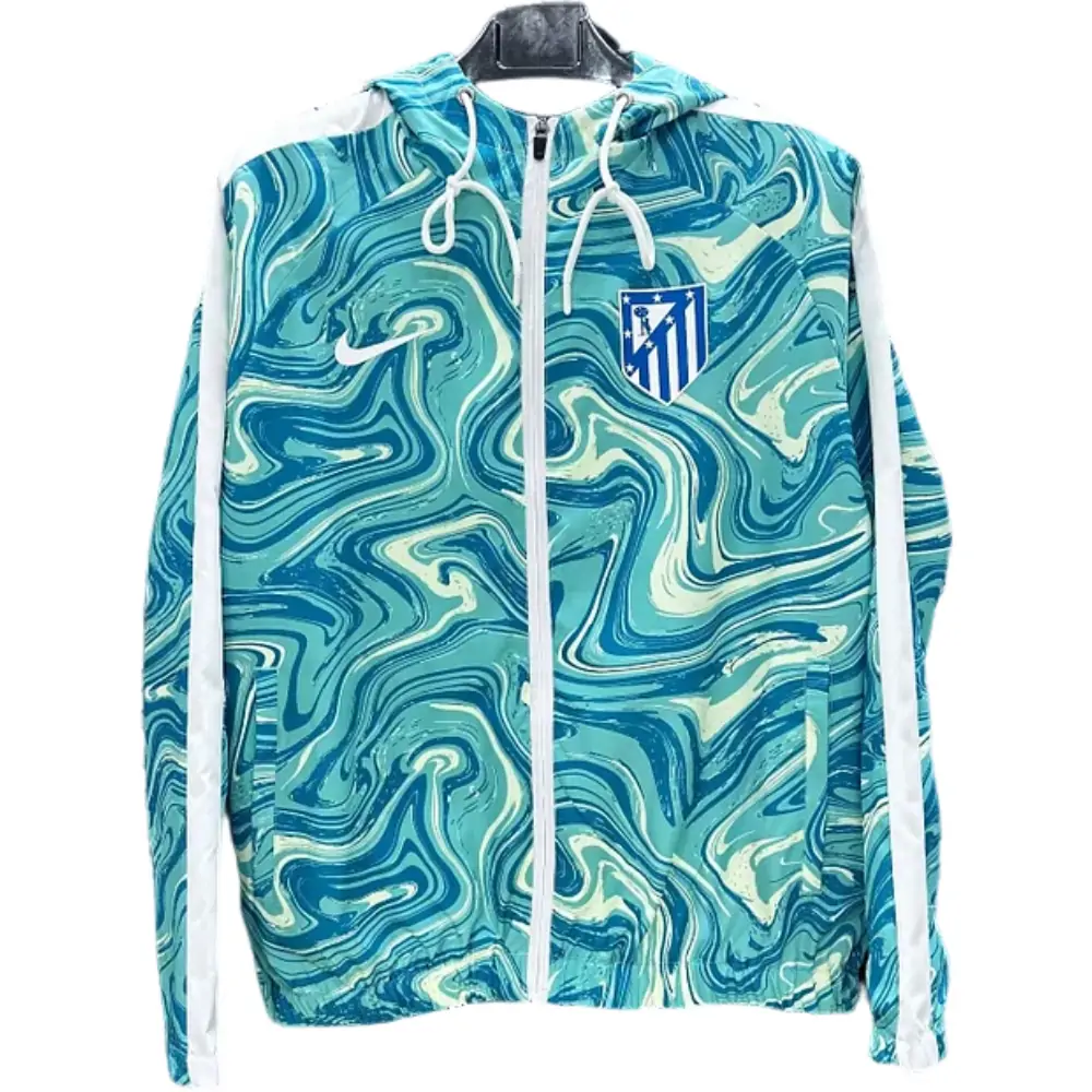 2025/26 Atlético Madrid Hooded Waterproof Windbreaker