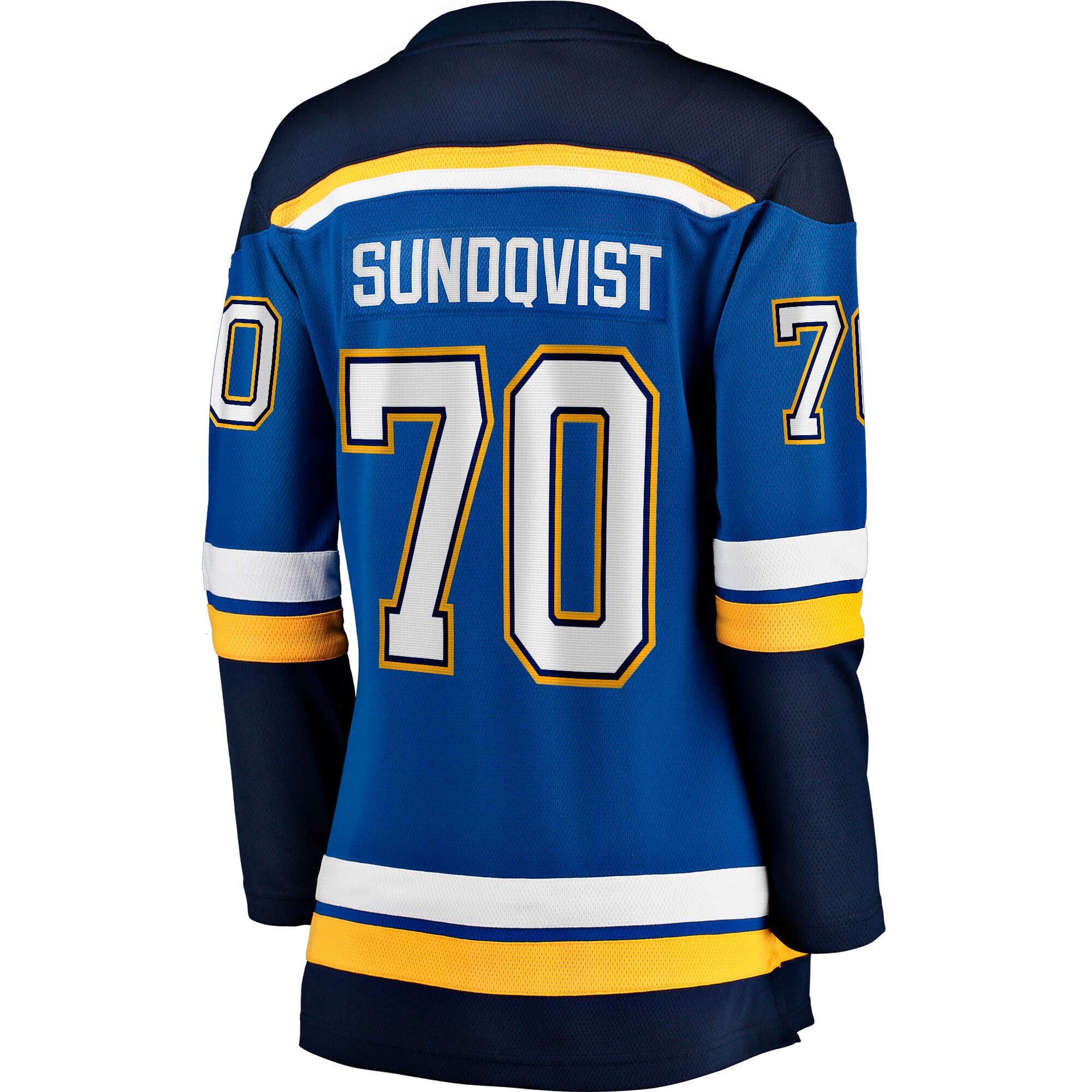 Oskar Sundqvist St. Louis Blues Fanatics Women’s Home Breakaway   Jersey – Blue
