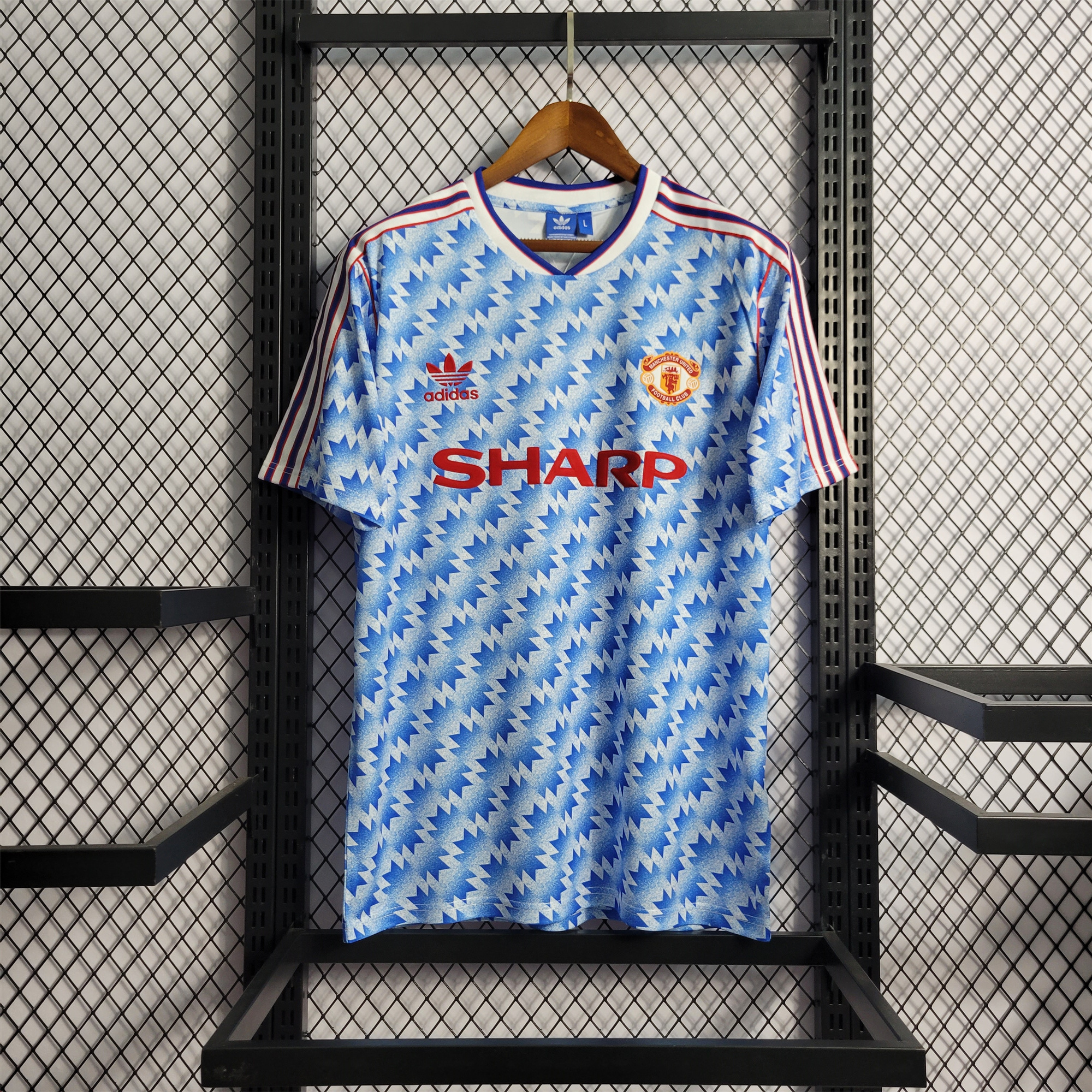 Retro Manchester United 90-92 Away Jersey