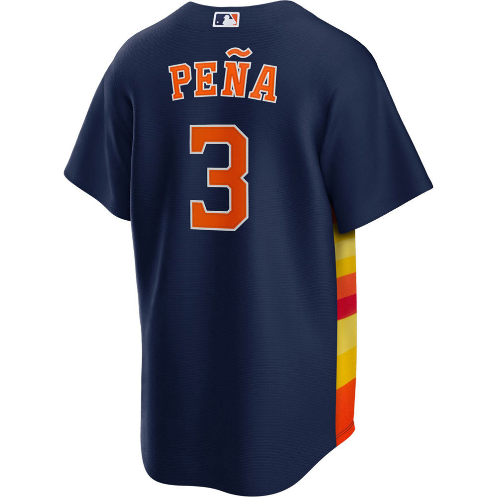 Men's Houston Astros Jeremy Pena Cool Base Replica Alternate Jersey - Navy