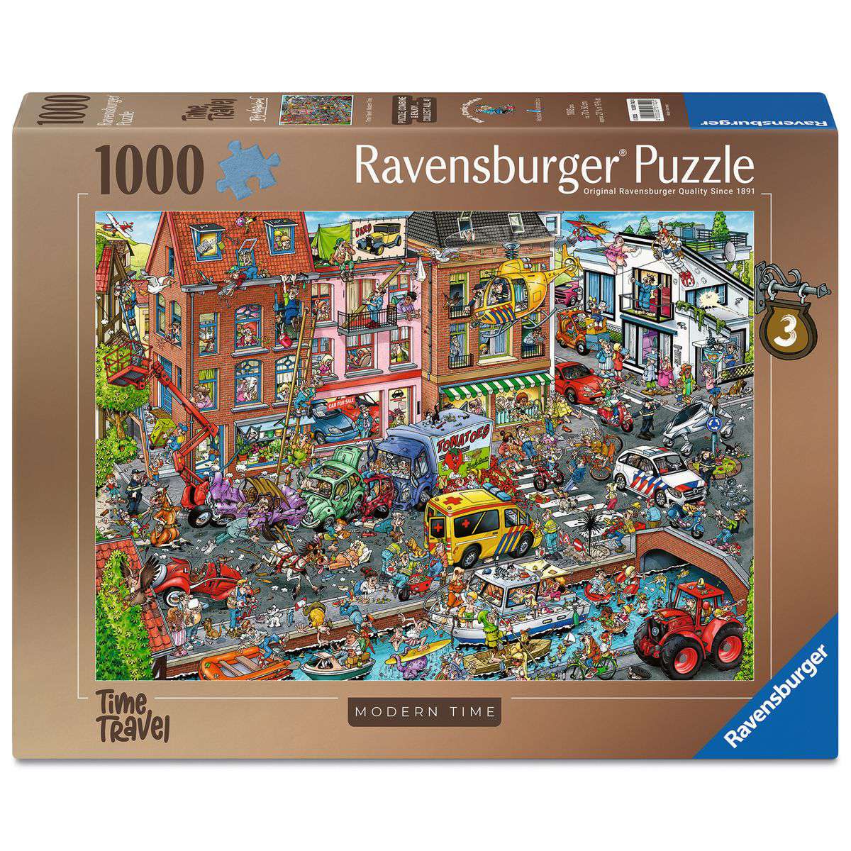 ** Pre-Order ** Ray's Comic Series - Time Travel No.3 Modern Times - 1000 Piece Jigsaw Puzzle (Ravensburger)