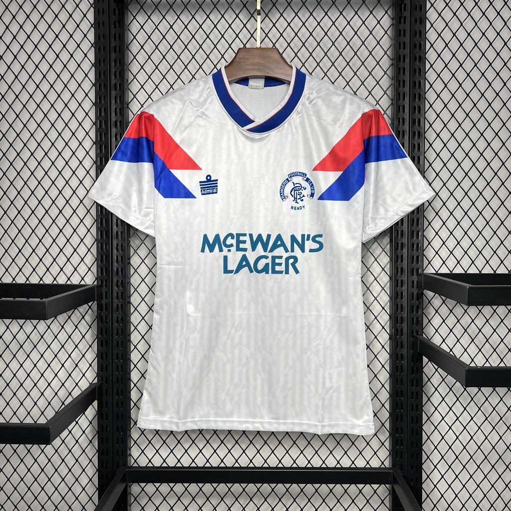 Retro Glasgow Rangers 1990-92 Away Jersey