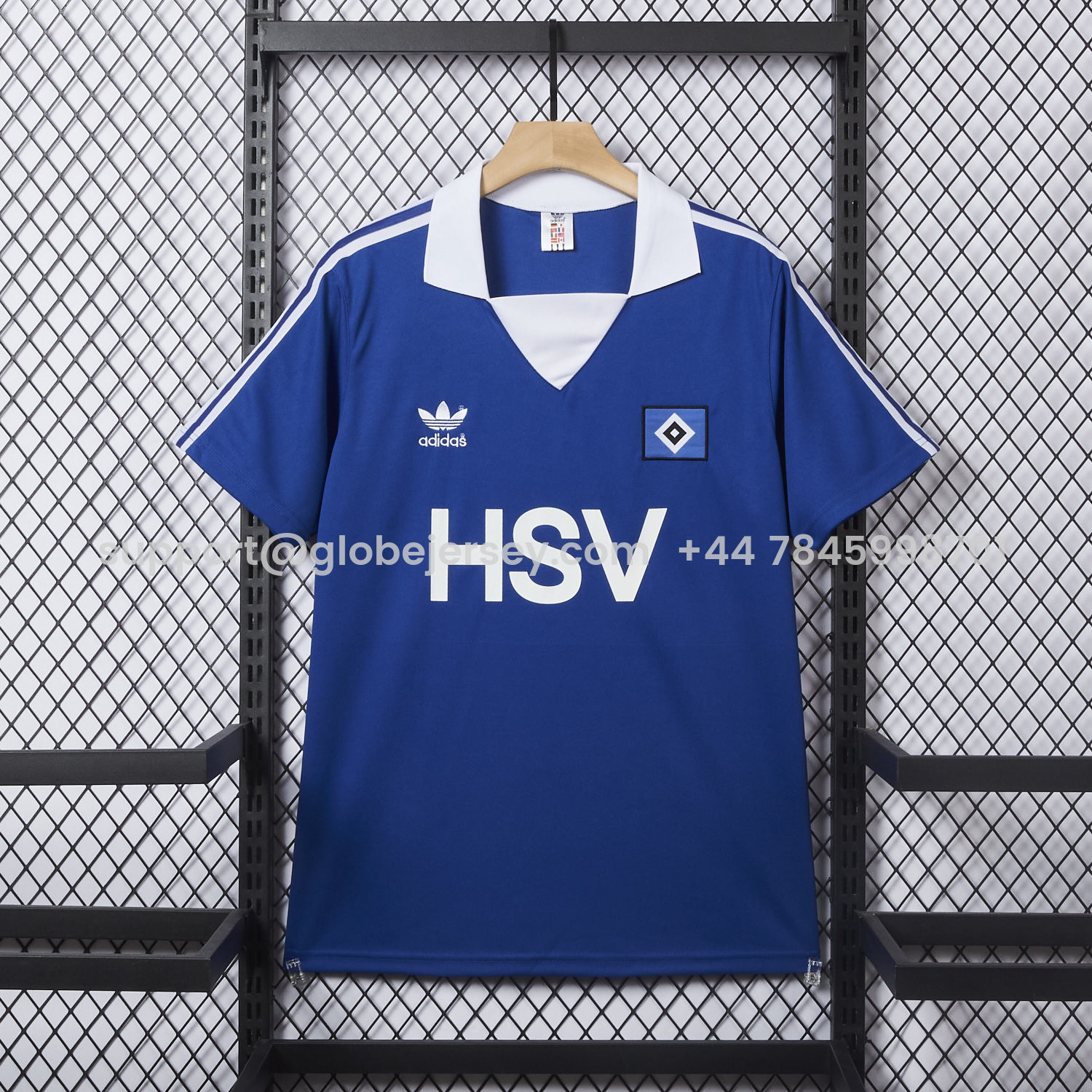 Retro Hamburger SV 1979 Away Blue Jersey