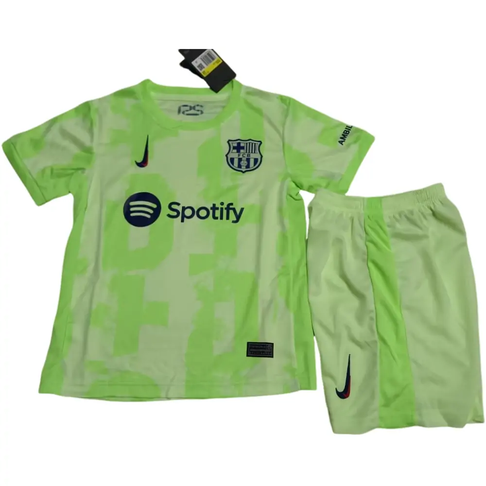 2024/25 Barcelona Second Away Jersey - Kids Kit