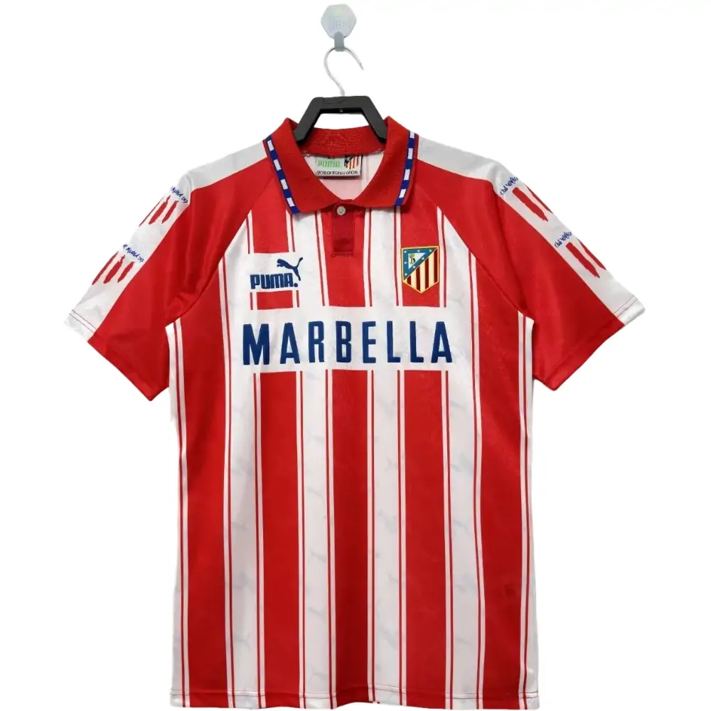 1994/1995 Atletico Madrid home retro jersey - Fans Edition