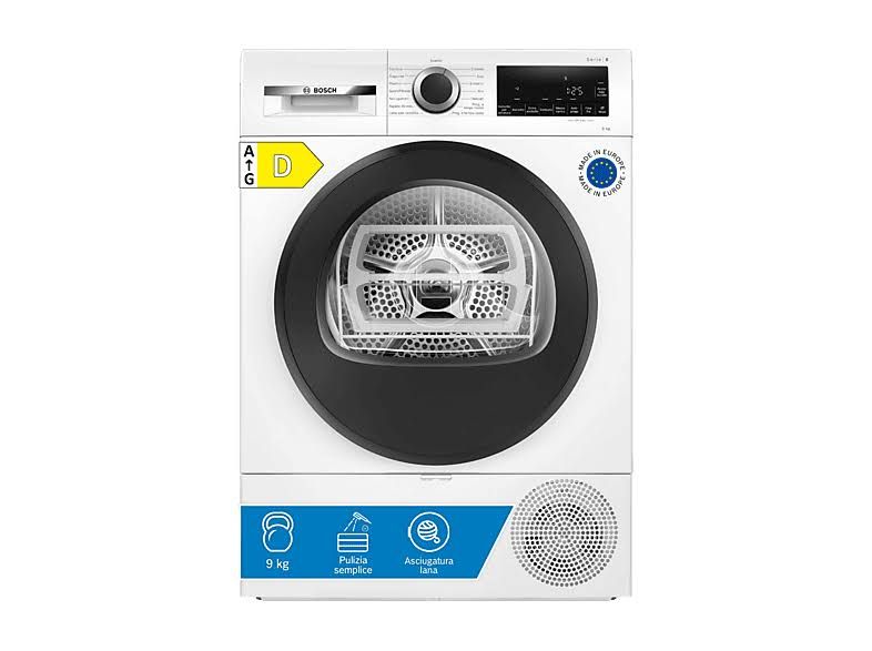 Asciugatrice Bosch WQG24200IT a condensazione 9 kg