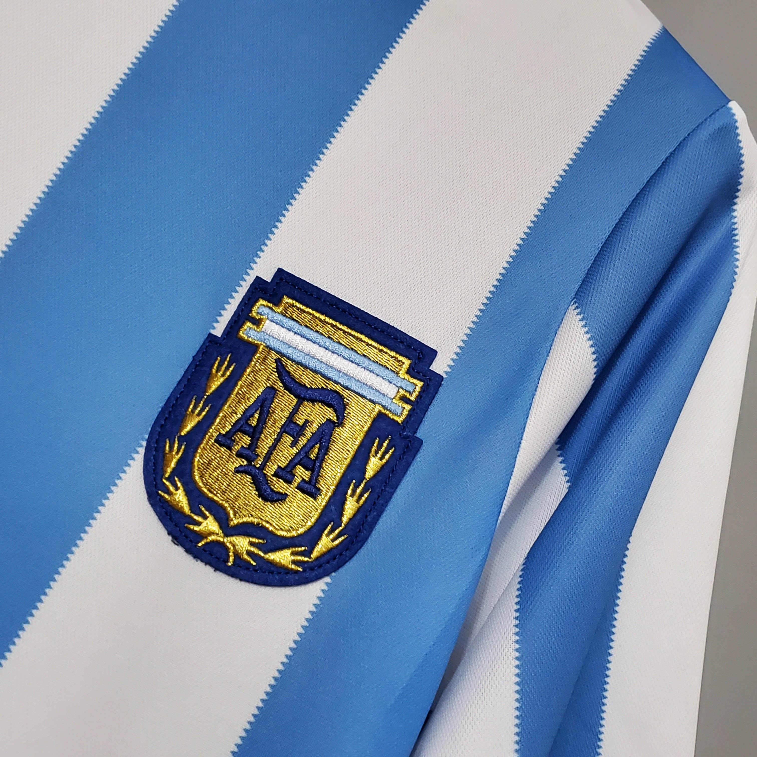 1986 Retro Argentina National Team Home Jersey - Fans Edition