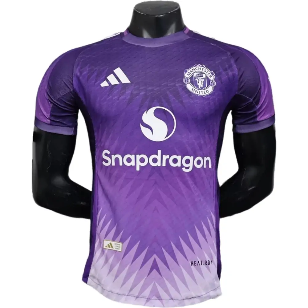2025-26 New Season Manchester United Special Edition Purple Jersey - Player Edition