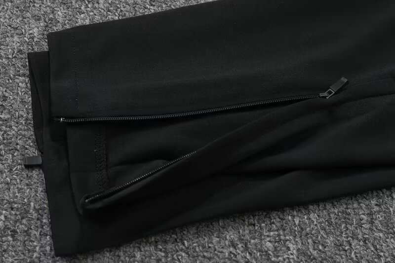 2023/24 Naples half-pull training suit red 1:1 Thai quality suit