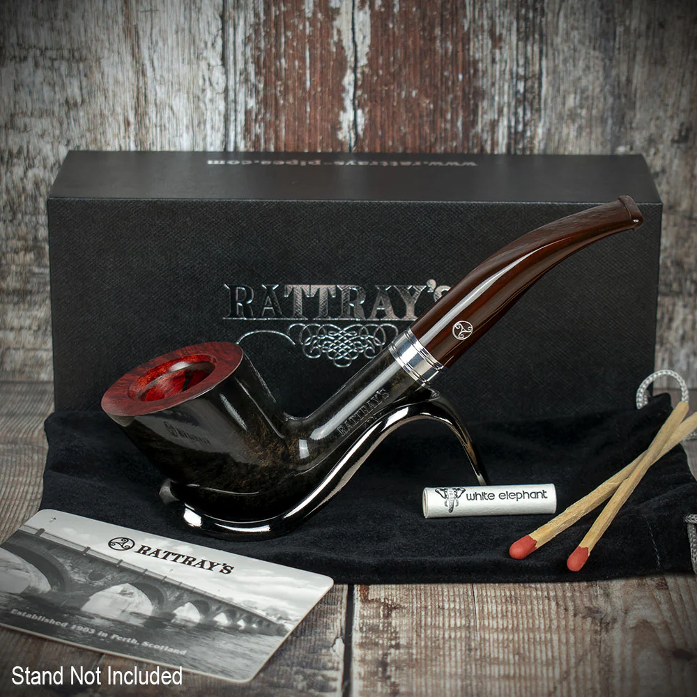 Rattray's Alba Briar Smoking Pipe - Shape No 67