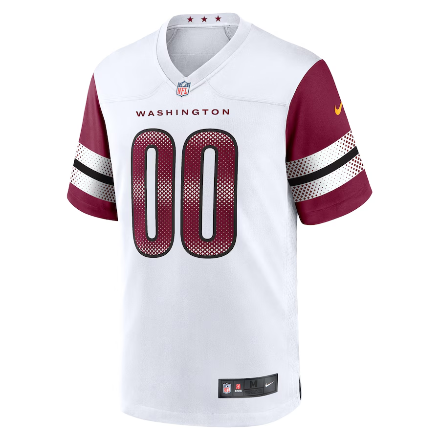 Washington Commanders White Game Custom Jersey