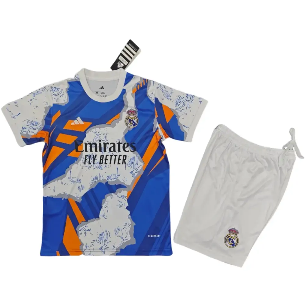 2025-26 Real Madrid Blue and White La Liga Special Edition