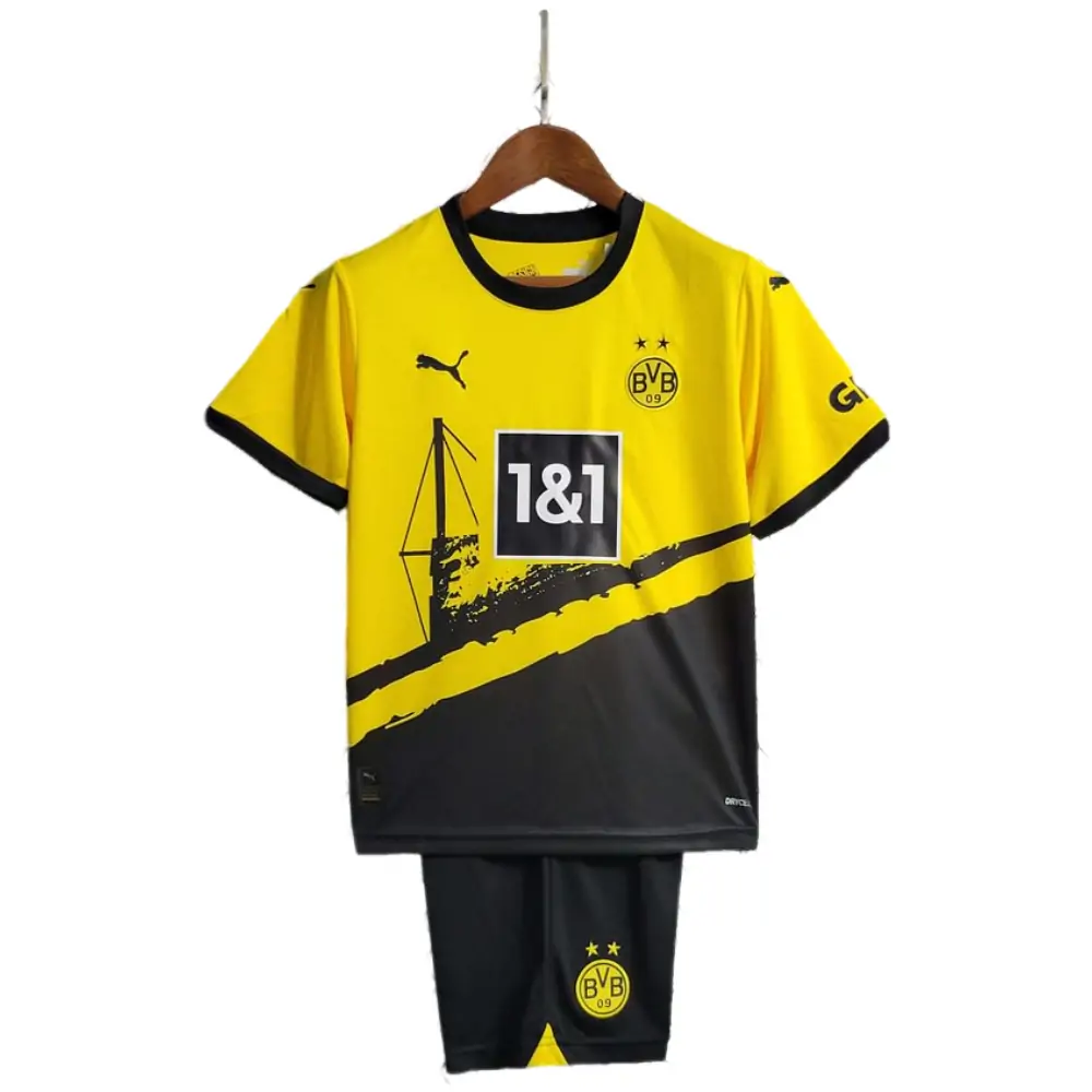 2023/2024 Dortmund Home Football Shirt Kids Size