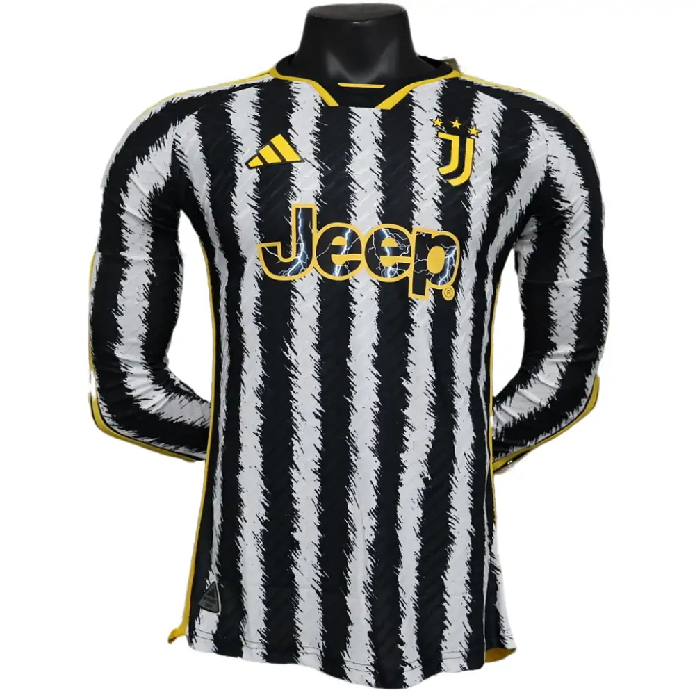 2023/2024 Juventus Home Long Sleeve Players Edition