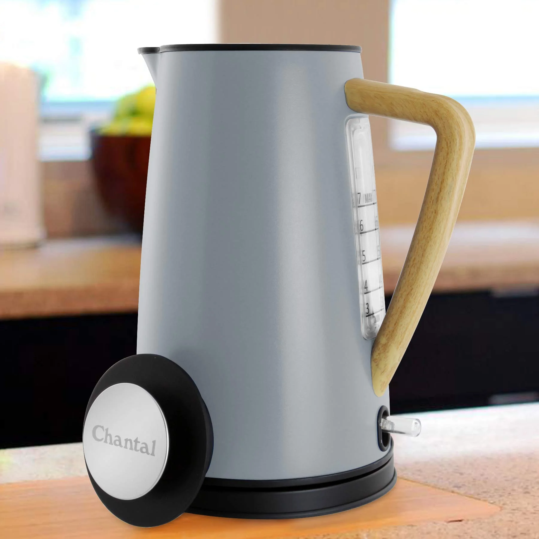 Chantal 1.8-Quart Oslo Ekettle Electric Water Kettle (Matte Fog Gray)