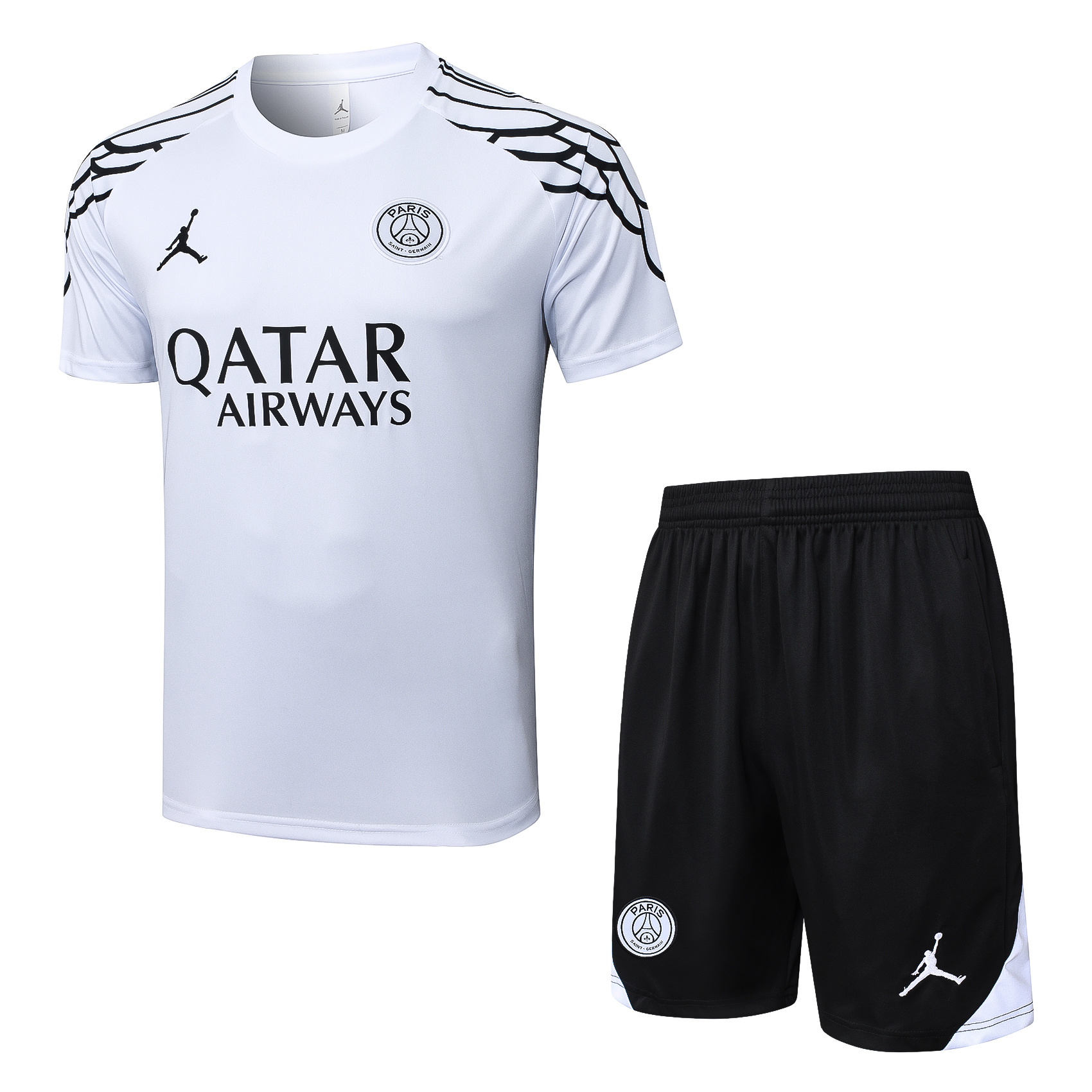 2025-26 Paris short-sleeved training uniform - Adult Set