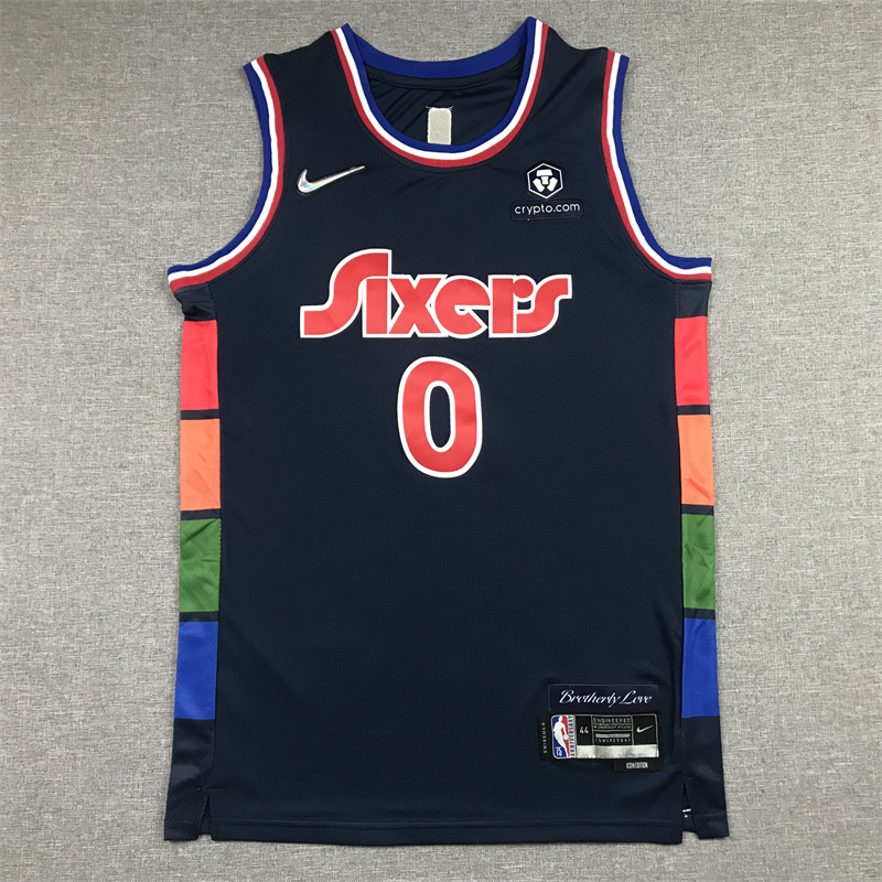 Unisex 76ers 2024/25 Embroidered Swingman Jersey City Edition