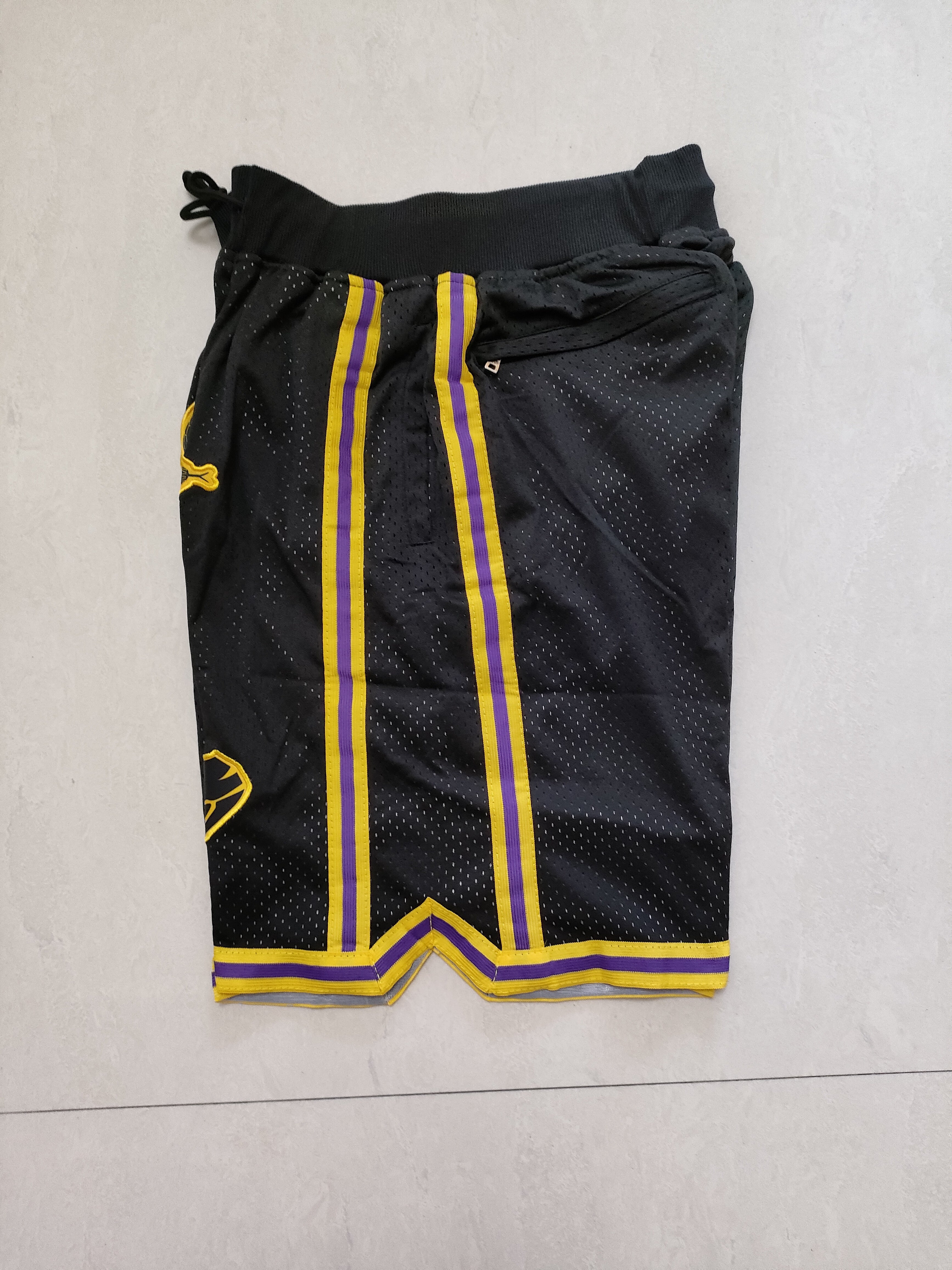 Los Angeles Lakers Mamba Black Snakes Size 8 Pocket Pants