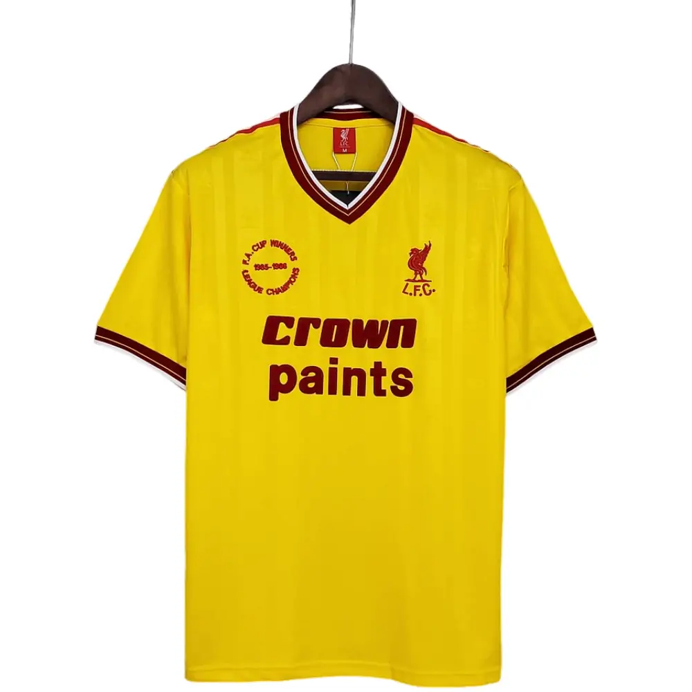 1985/1986 Retro Liverpool Away Football Shirt 1:1 Thai Quality - Fans Edition
