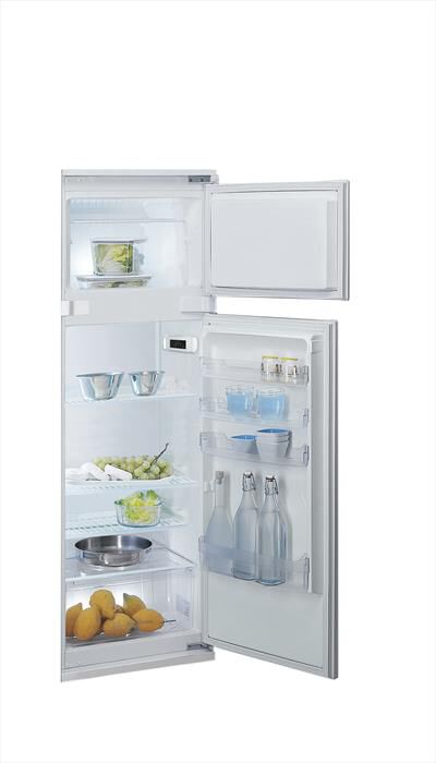INDESIT - Frigorifero 2 porte T16A1DI2 Classe E 239 lt-Acciaio inossidabile