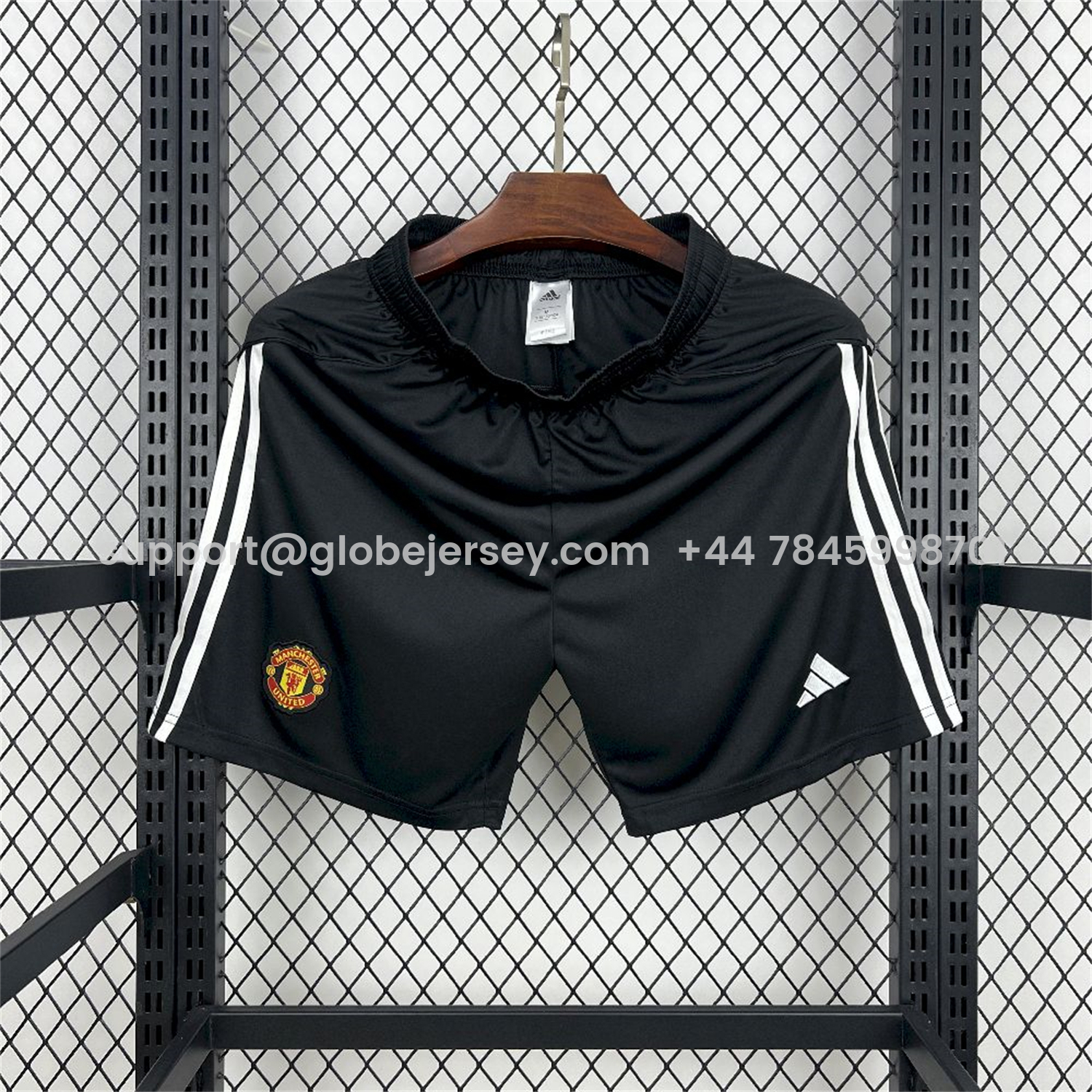 Manchester United 25-26 Home Black Shorts - Fans Version