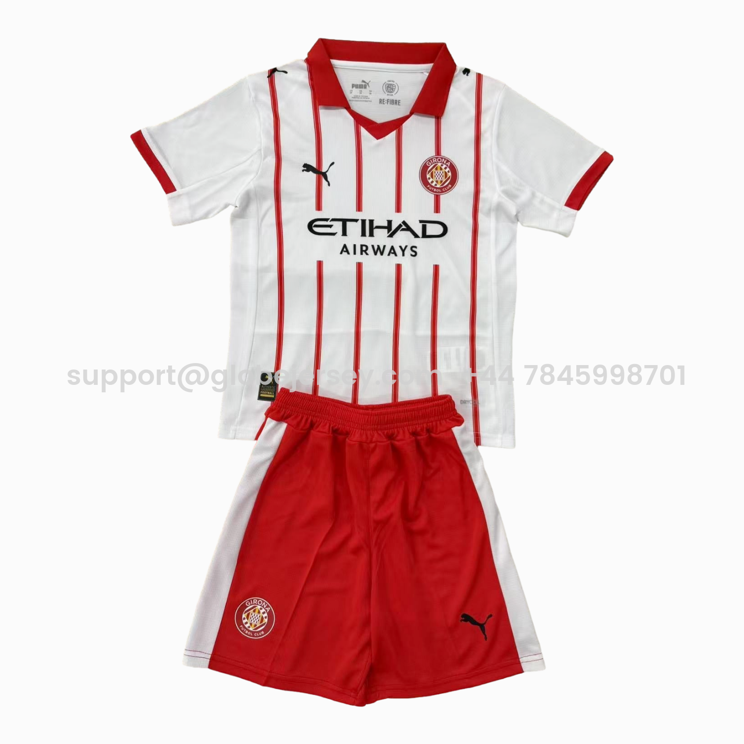 Girona 25-26 Home Men's Adult Jersey Set - Fans Version