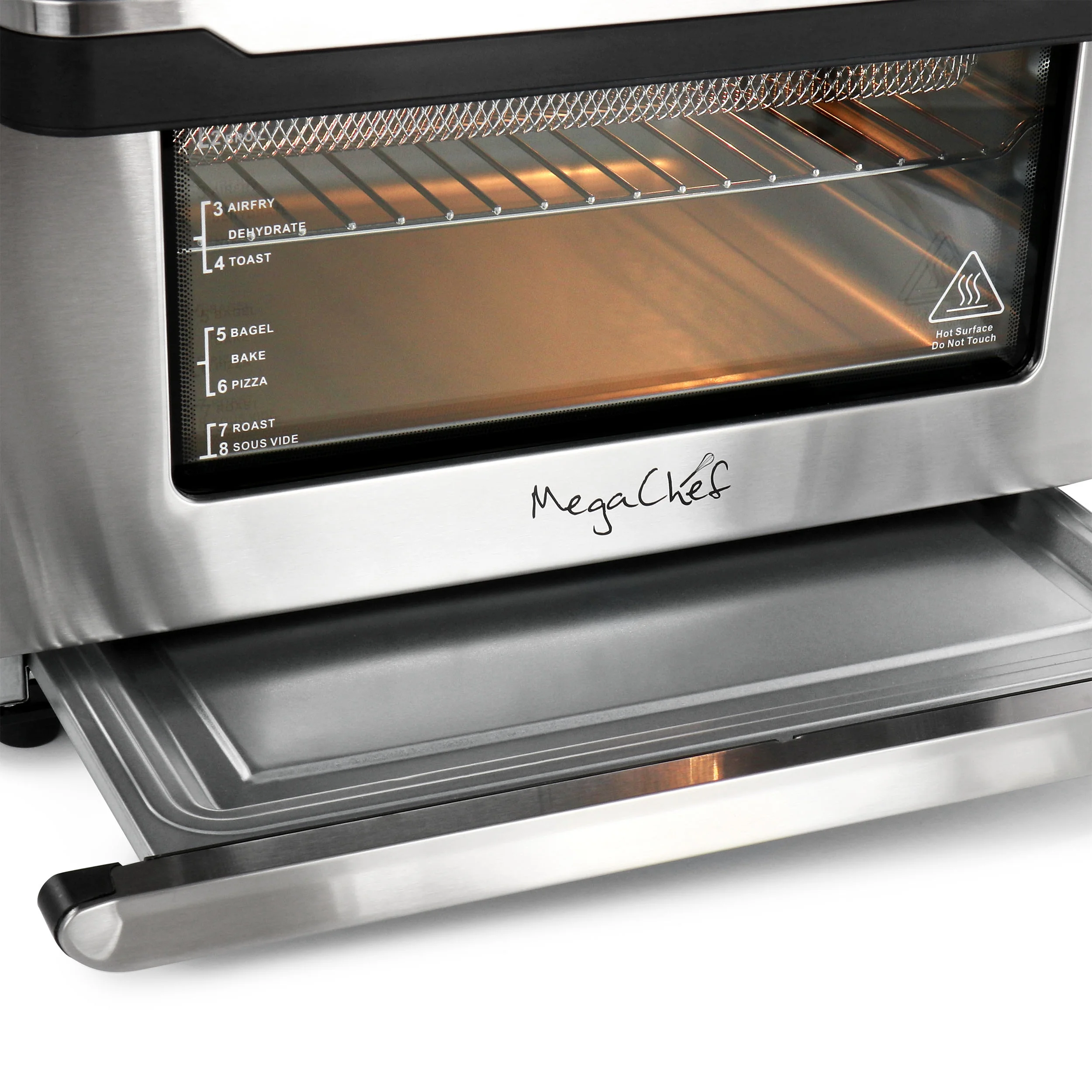 MegaChef 1800 W 25 L Toaster Oven