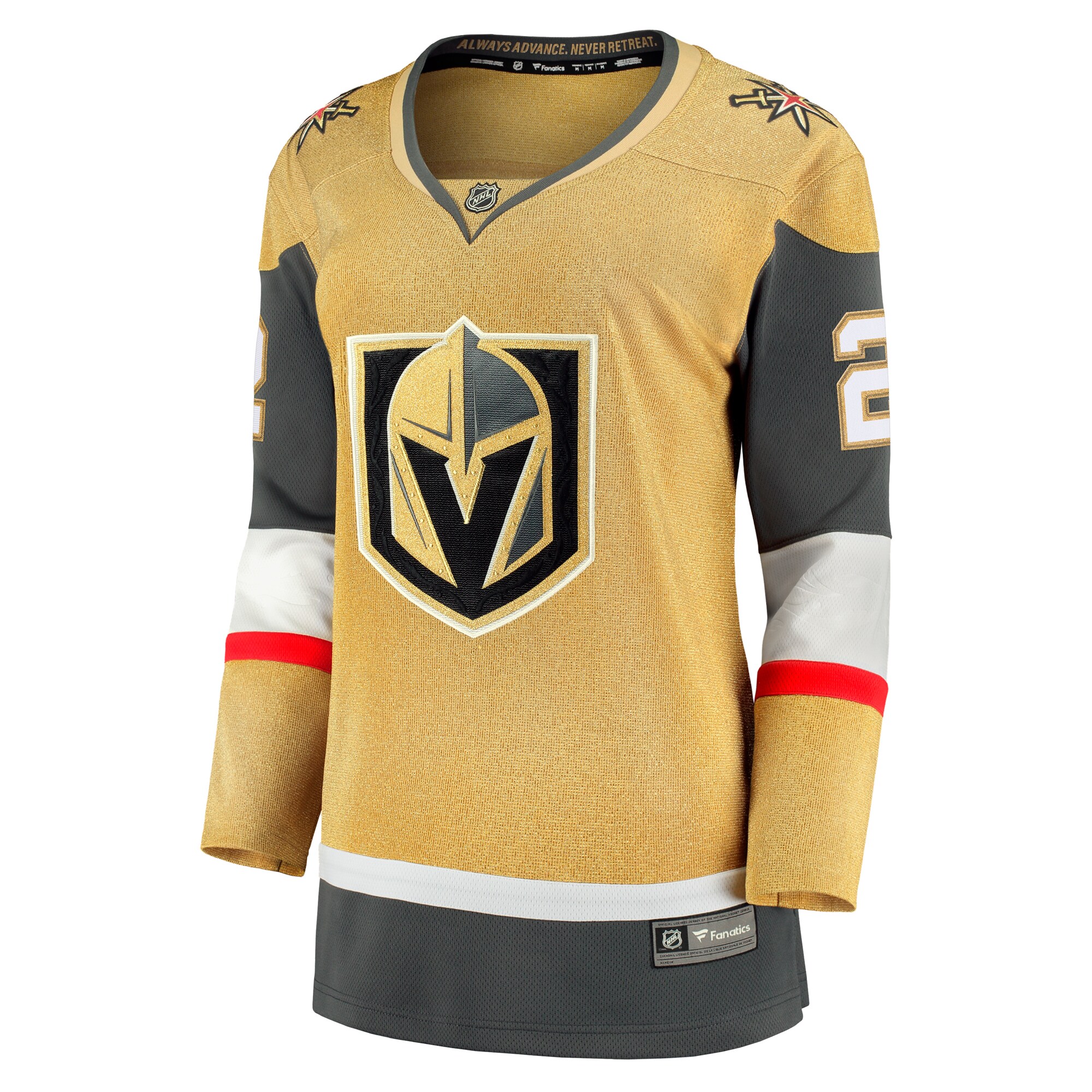 Zach Whitecloud Vegas Golden Knights Fanatics Women’s Alternate Breakaway   Jersey – Gold