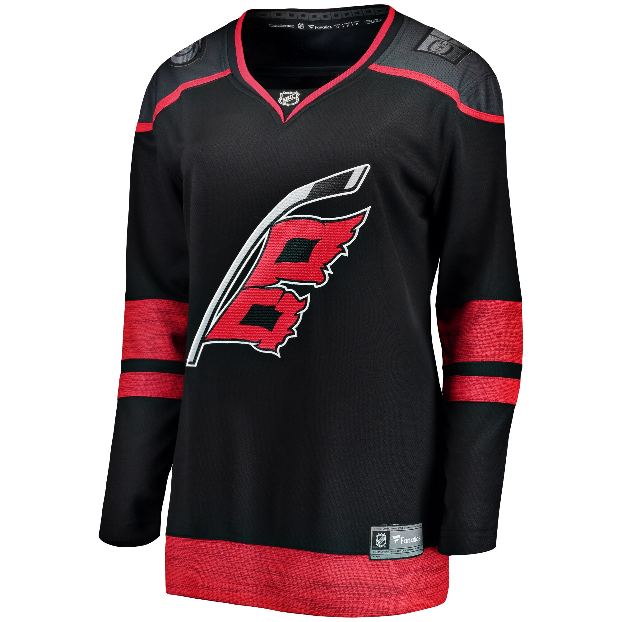 Carolina Hurricanes Fanatics Women’s Home Breakaway Jersey – Black