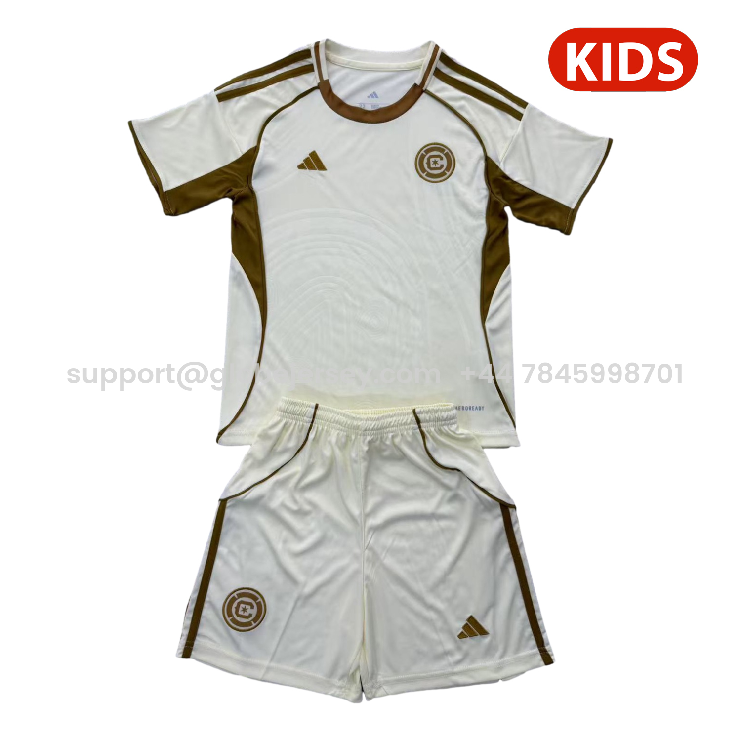 Chicago Fire 25-26 Pre-Match Training Kids Kit
