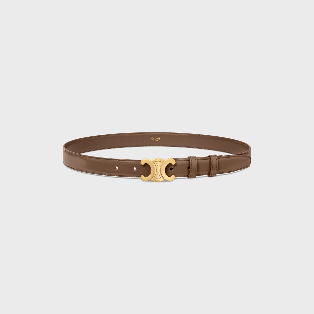 Medium Triomphe Belt in Taurillon Leather