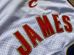 Cleveland Cavaliers LeBron James 23 White MN
