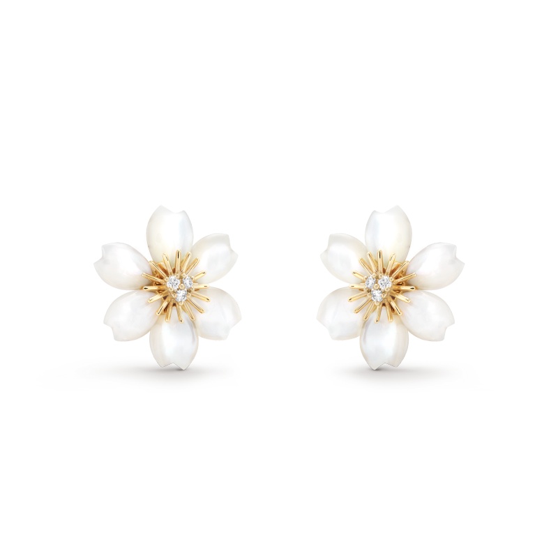 Rose de No?l earrings, mini model