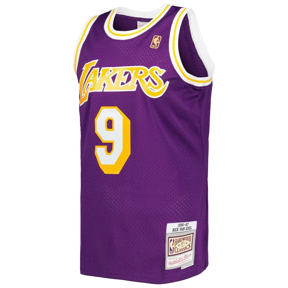 Nick Van Exel '71 Swingman Jersey - Purple