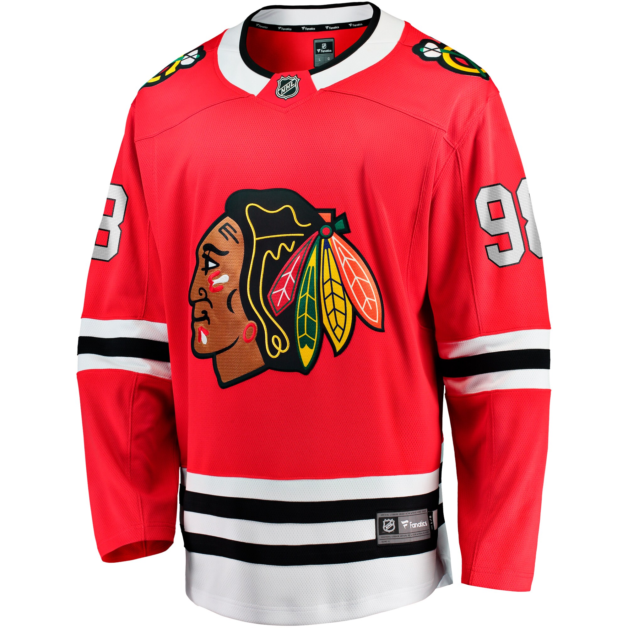 Connor Bedard Chicago Blackhawks Fanatics Home Breakaway   Jersey – Red
