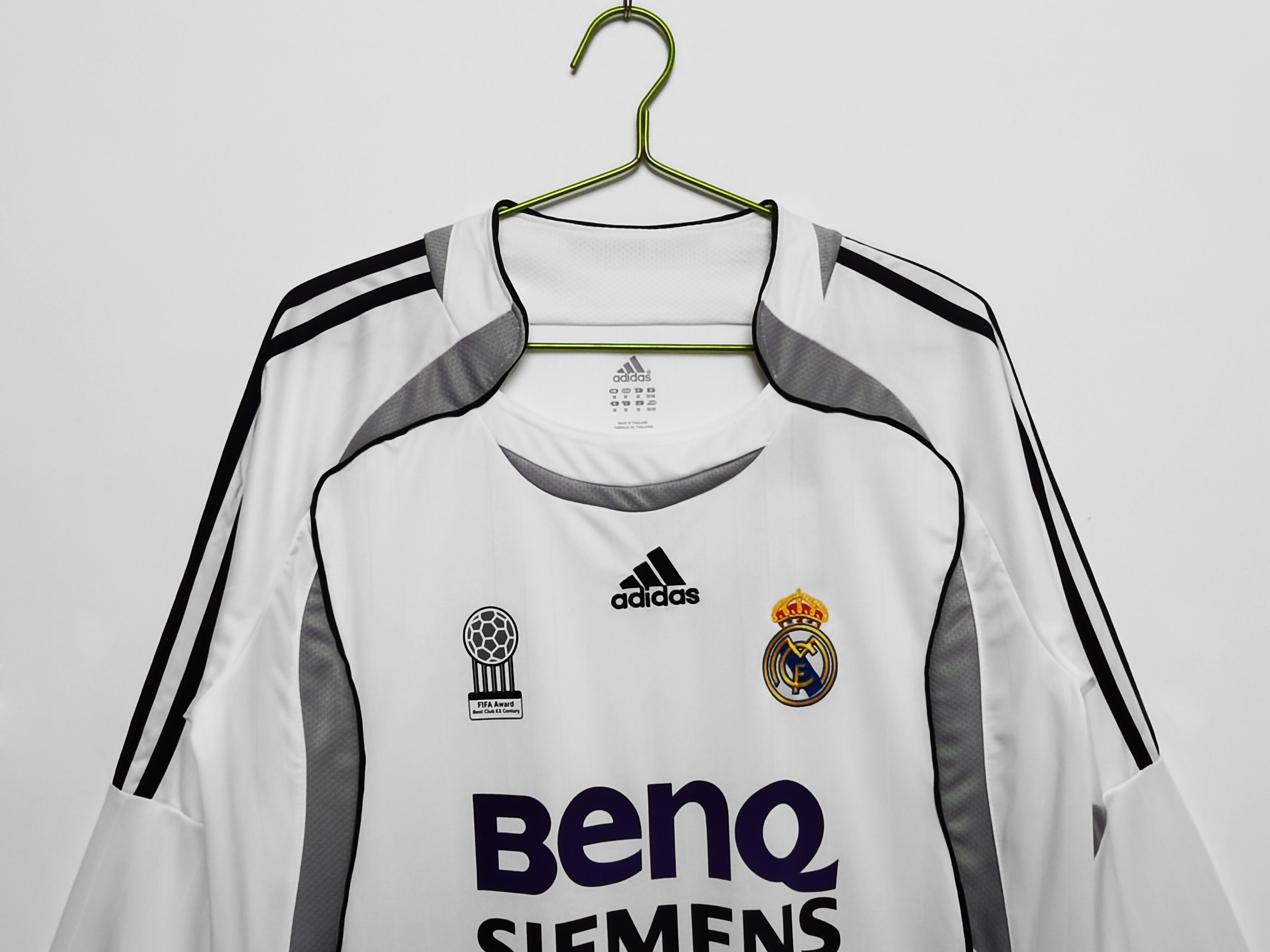 2006/07 Real Madrid home long-sleeved jersey-Fans