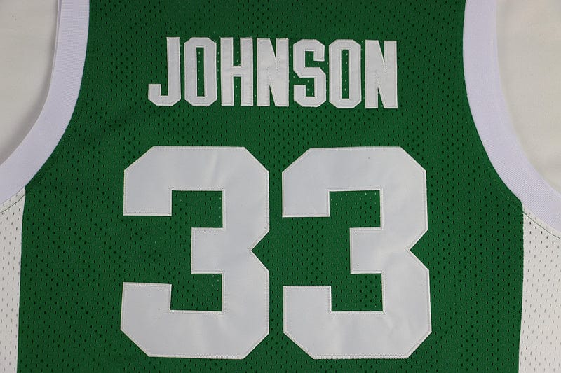 Michigan Spartans Magic Johnson 33# Premium Mesh Green