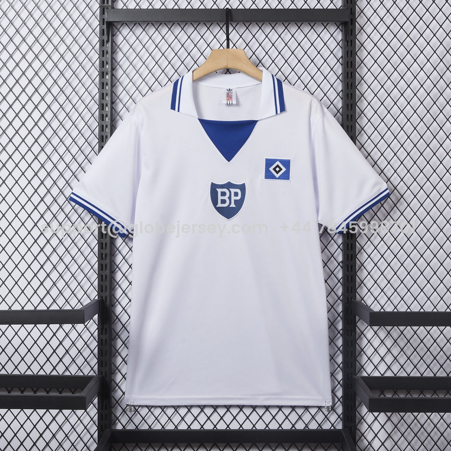 Retro Hamburger SV 1979 Home White Jersey