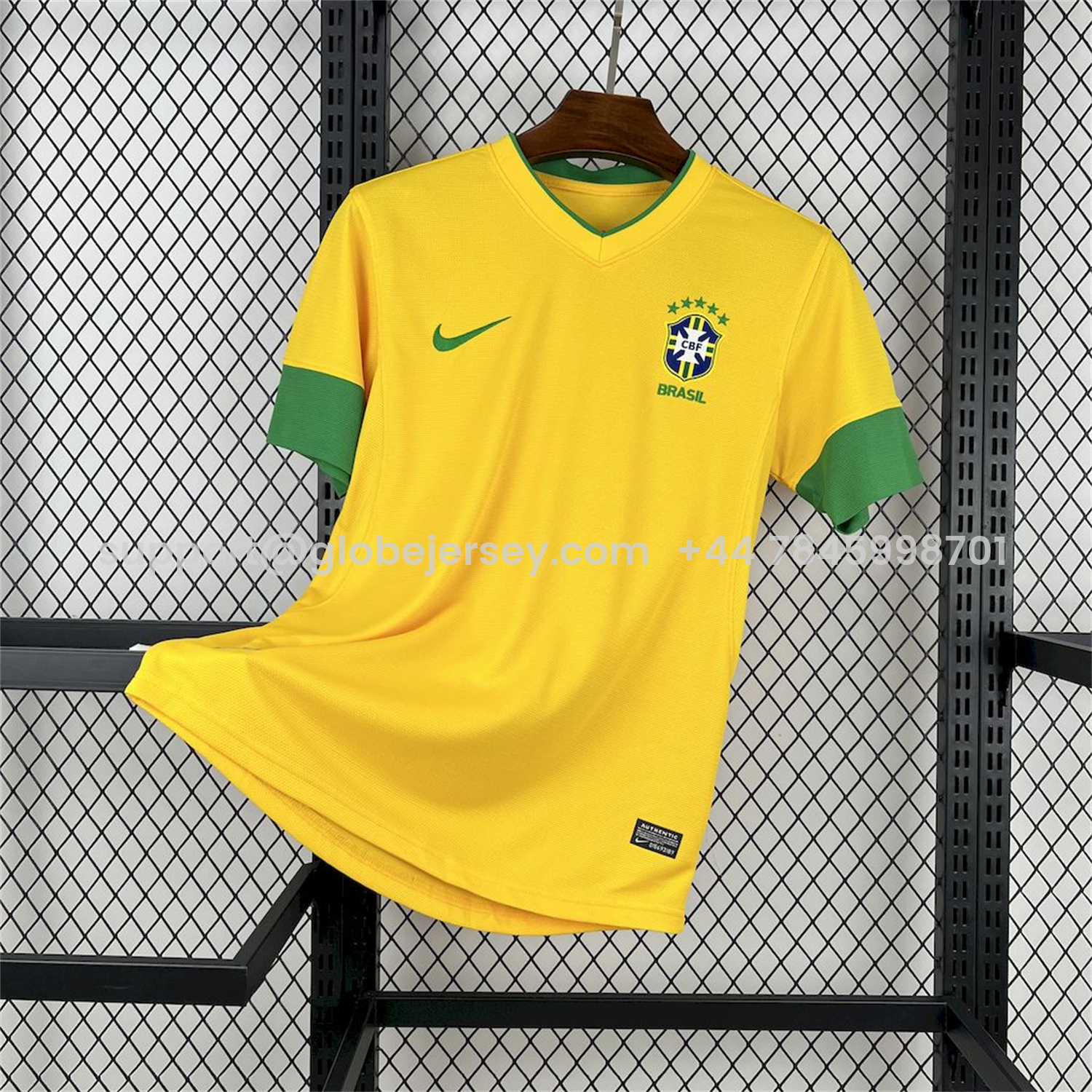Retro Brazil 2012 Home Jersey