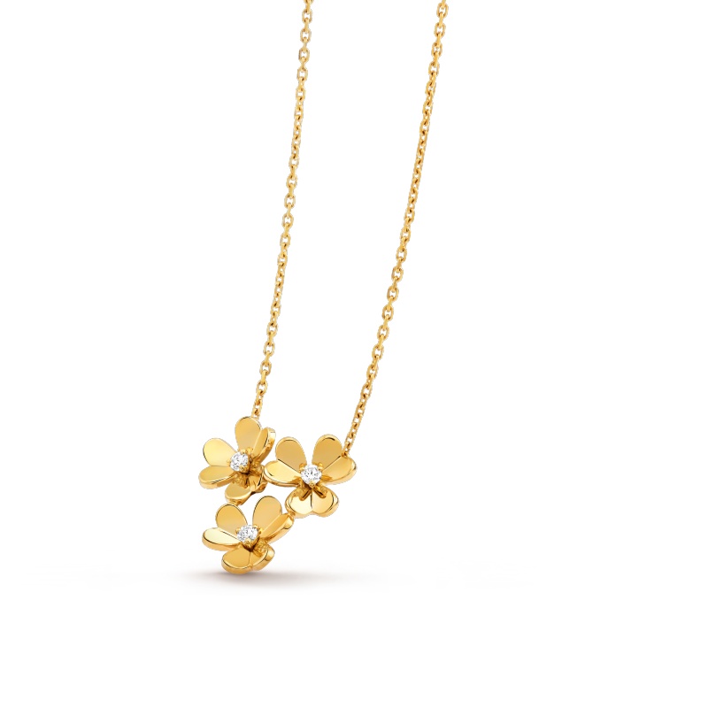 Frivole pendant, 3 flowers, mini model