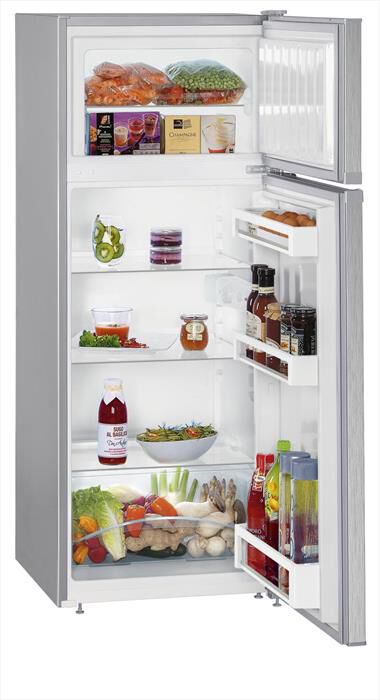 LIEBHERR - Frigorifero 2 porte CTELE 2531-26 Classe E 233 lt-SteelLook / Silver